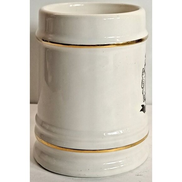 Old Bailey Stein Beer Mug - Hycroft  Canada 22K gold trimmed - Picture 4 of 8